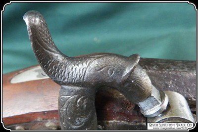 Nice Original H. E. LEMAN, Lancaster, Pennsylvania Percussion Rifle - Half Stock, .36 Caliber RJT#7472 - Image 5 of 17