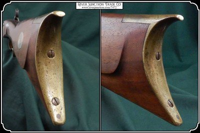 Nice Original H. E. LEMAN, Lancaster, Pennsylvania Percussion Rifle - Half Stock, .36 Caliber RJT#7472 - Image 15 of 17