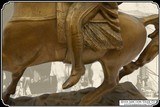 Buffalo Bill Statue, Souvenir of his Wild West Show - Image 4 of 12