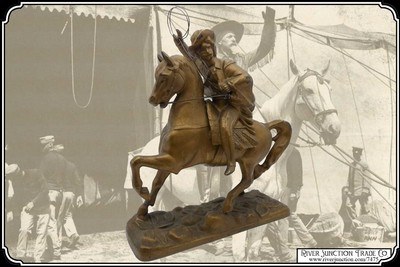 Buffalo Bill Statue, Souvenir of his Wild West Show - Image 2 of 12