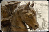 Buffalo Bill Statue, Souvenir of his Wild West Show - Image 8 of 12