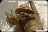 Buffalo Bill Statue, Souvenir of his Wild West Show - Image 10 of 12