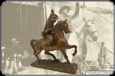 Buffalo Bill Statue, Souvenir of his Wild West Show - Image 3 of 12