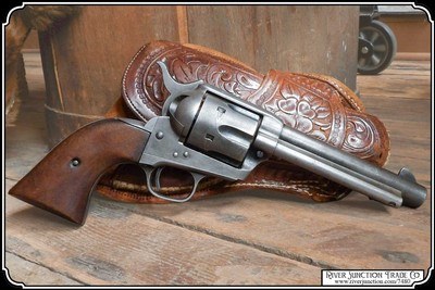 Colt SAA .38 Special with Right Hand Cross Draw Holster - Image 2 of 21