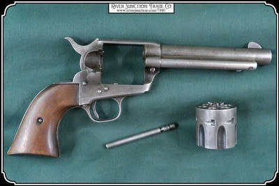 Colt SAA .38 Special with Right Hand Cross Draw Holster - Image 13 of 21