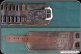 Vintage Leather Cartridge Belt - Image 3 of 5