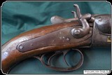Cut down & coverted to percussion.W. Richards SxS Shotgun - Image 4 of 18