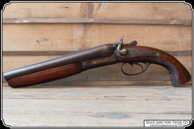 Cut down & coverted to percussion.W. Richards SxS Shotgun - Image 2 of 18