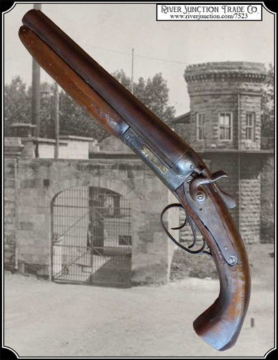 Cut down & coverted to percussion.W. Richards SxS Shotgun - Image 1 of 18
