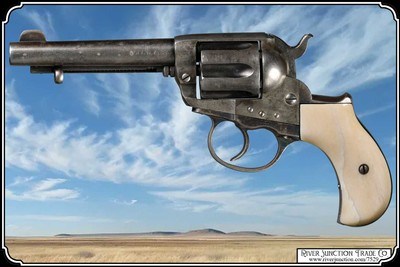 Bone Grips For Colt Lightning and Thunderer Smooth all Natural - Image 2 of 8