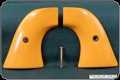 John Wayne Style, 1920s - 40s Original Catalin Yellow Grips - Image 6 of 9