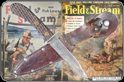 Vintage Remington Knife with Remington Leather Sheath - Image 2 of 12