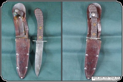 Vintage Remington Knife with Remington Leather Sheath - Image 9 of 12