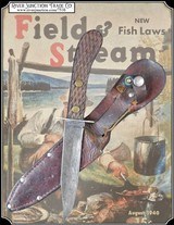 Vintage Remington Knife with Remington Leather Sheath