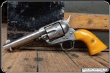 John Wayne Style Grips, 1920s - 40s Original Catalin Yellow Grips RJT#7546 - Image 2 of 9