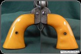 John Wayne Style Grips, 1920s - 40s Original Catalin Yellow Grips RJT#7546 - Image 4 of 9