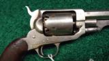 MARTIALLY MARKED E. WHITNEY 2ND MODEL PERCUSSION REVOLVER
- 1 of 10