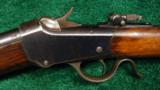 WINCHESTER BRITISH PROOFED LOW-WALL RIFLE IN 22 LONG RIFLE CALIBER - 2 of 11