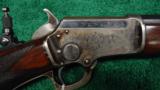 SCARCE DELUXE FACTORY ENGRAVED MARLIN MODEL 1897 RIFLE - 1 of 9