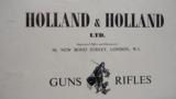 HOLLAND & HOLLAND LTD CATALOG - 2 of 4