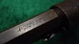  VERY RARE KIDDER MARKED CASE FITTED WITH AN 1849 COLT POCKET REVOLVER - 9 of 11