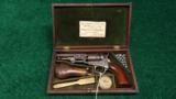  VERY RARE KIDDER MARKED CASE FITTED WITH AN 1849 COLT POCKET REVOLVER - 11 of 11