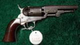  VERY RARE KIDDER MARKED CASE FITTED WITH AN 1849 COLT POCKET REVOLVER - 2 of 11