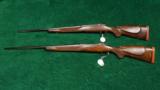PAIR OF WINCHESTER MODEL 70XTR FACTORY ENGRAVED SUPER GRADE RIFLES - 13 of 14