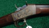 REMINGTON NO. 1 ROLLING BLOCK SPORTING RIFLE IN .44 HENRY RF - 1 of 11