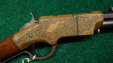  HENRY RIFLE BEAUTIFULLY ENGRAVED - 1 of 13