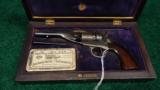  EXTREMELY RARE CASED DELUXE 1862 POCKET NAVY CONVERSION REVOLVER - 3 of 15