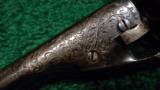  EXTREMELY RARE CASED DELUXE 1862 POCKET NAVY CONVERSION REVOLVER - 10 of 15