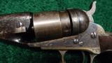  EXTREMELY RARE CASED DELUXE 1862 POCKET NAVY CONVERSION REVOLVER - 2 of 15