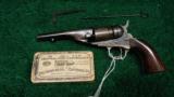  EXTREMELY RARE CASED DELUXE 1862 POCKET NAVY CONVERSION REVOLVER - 5 of 15