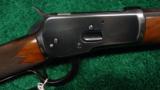 WINCHESTER MODEL 92 DELUXE SHORT RIFLE IN 44 CALIBER SMOOTH BORE
- 1 of 12