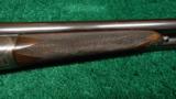 W.W. GREENER S X S 12 GAUGE SHOTGUN - 5 of 13