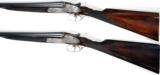 CASED PAIR OF SPECTACULAR W.C. SCOTT AND SON DOUBLE BARREL SIDE LOCK SHOTGUNS IN 12 GAUGE - 10 of 11