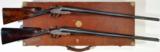 CASED PAIR OF SPECTACULAR W.C. SCOTT AND SON DOUBLE BARREL SIDE LOCK SHOTGUNS IN 12 GAUGE - 3 of 11