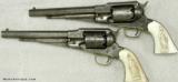 THE FINEST DOUBLE CASED SET OF REMINGTON NEW MODEL ARMY PERCUSSION ENGRAVED PISTOLS IN EXISTENCE - 4 of 8