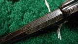 CASED DELUXE ENGRAVED COLT 1855 PERCUSSION REVOLVER - 5 of 11