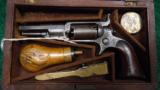 CASED DELUXE ENGRAVED COLT 1855 PERCUSSION REVOLVER - 1 of 11
