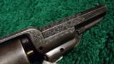 CASED DELUXE ENGRAVED COLT 1855 PERCUSSION REVOLVER - 7 of 11