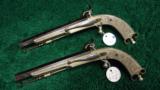 VERY FINE PAIR OF SCOTTISH ALL METAL PERCUSSION PISTOLS - 3 of 7