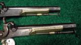 VERY FINE PAIR OF SCOTTISH ALL METAL PERCUSSION PISTOLS - 6 of 7