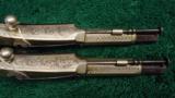VERY FINE PAIR OF SCOTTISH ALL METAL PERCUSSION PISTOLS - 5 of 7