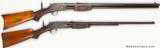 VERY INTERESTING PAIR OF FACTORY ENGRAVED COLT PUMP ACTION LIGHTNING RIFLES
- 1 of 15