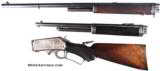 TWO BARREL DELUXE ENGRAVED MARLIN MODEL 1893 TAKE DOWN RIFLE - 2 of 8