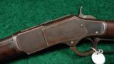 LONG BARRELED WINCHESTER 1873 RIFLE - 2 of 11