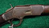 LONG BARRELED WINCHESTER 1873 RIFLE - 1 of 11