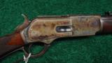  BEAUTIFUL WINCHESTER 1876 DELUXE RIFLE IN .50-95 - 2 of 14